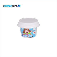 4 oz plastic custom PP printed disposable ice cream cup for kids